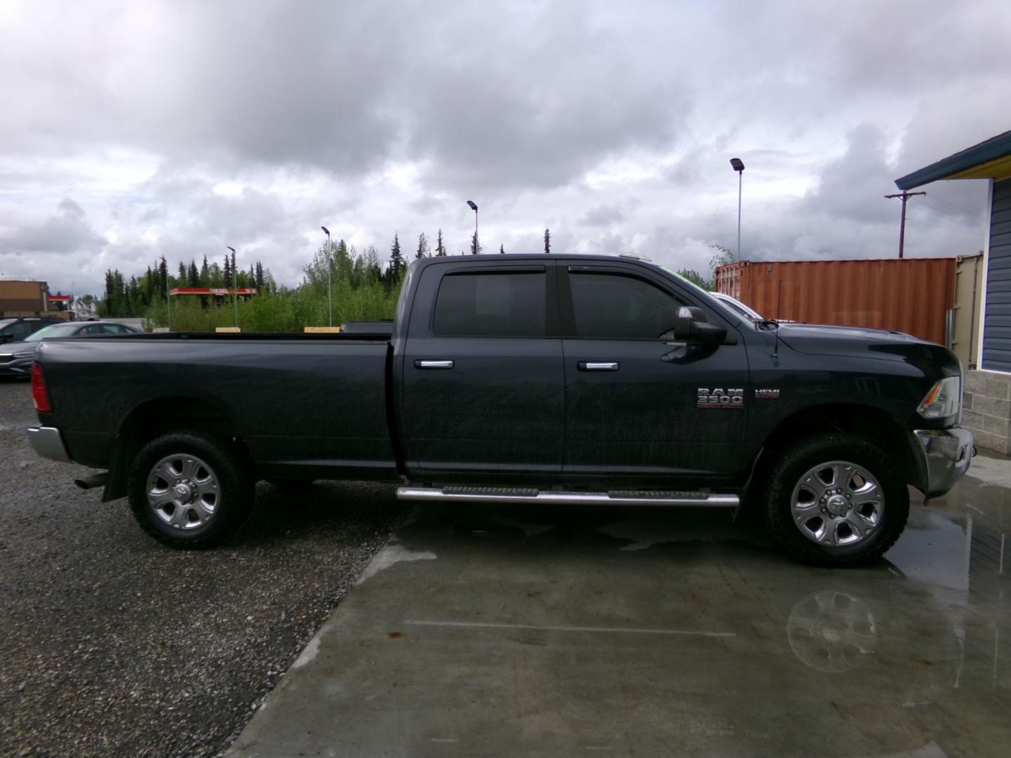 2014 Grey Dodge 3500 SLT Crew Cab LWB 4WD (3C63R3HJ6EG) with an 6.7L L6 engine, 6A transmission, located at 2630 Philips Field Rd., Fairbanks, AK, 99709, (907) 458-0593, 64.848068, -147.780609 - Photo#2